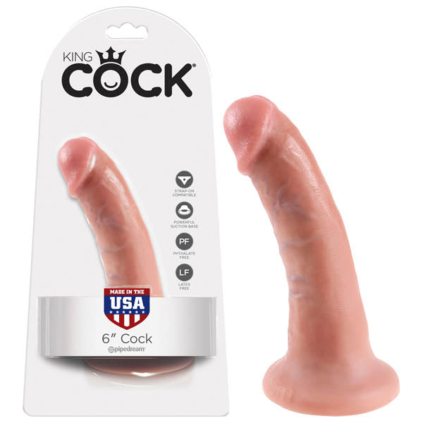 Pipedream King Cock Dong 6 Inch Flesh
