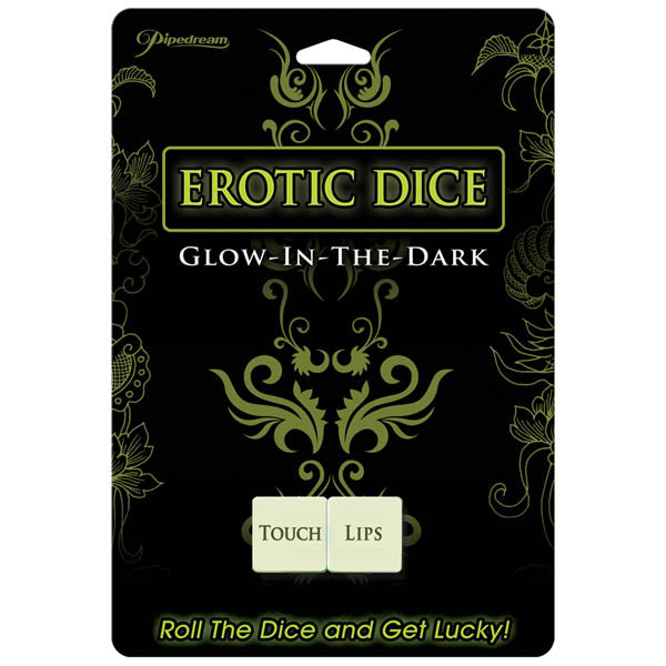 Pipedream Erotic Dice Glow In The Dark Couples Dice Game Pipedream Main image