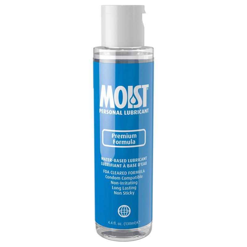 Pipedream Moist Premium Formula Water Based Lubricant 130ml Bottle