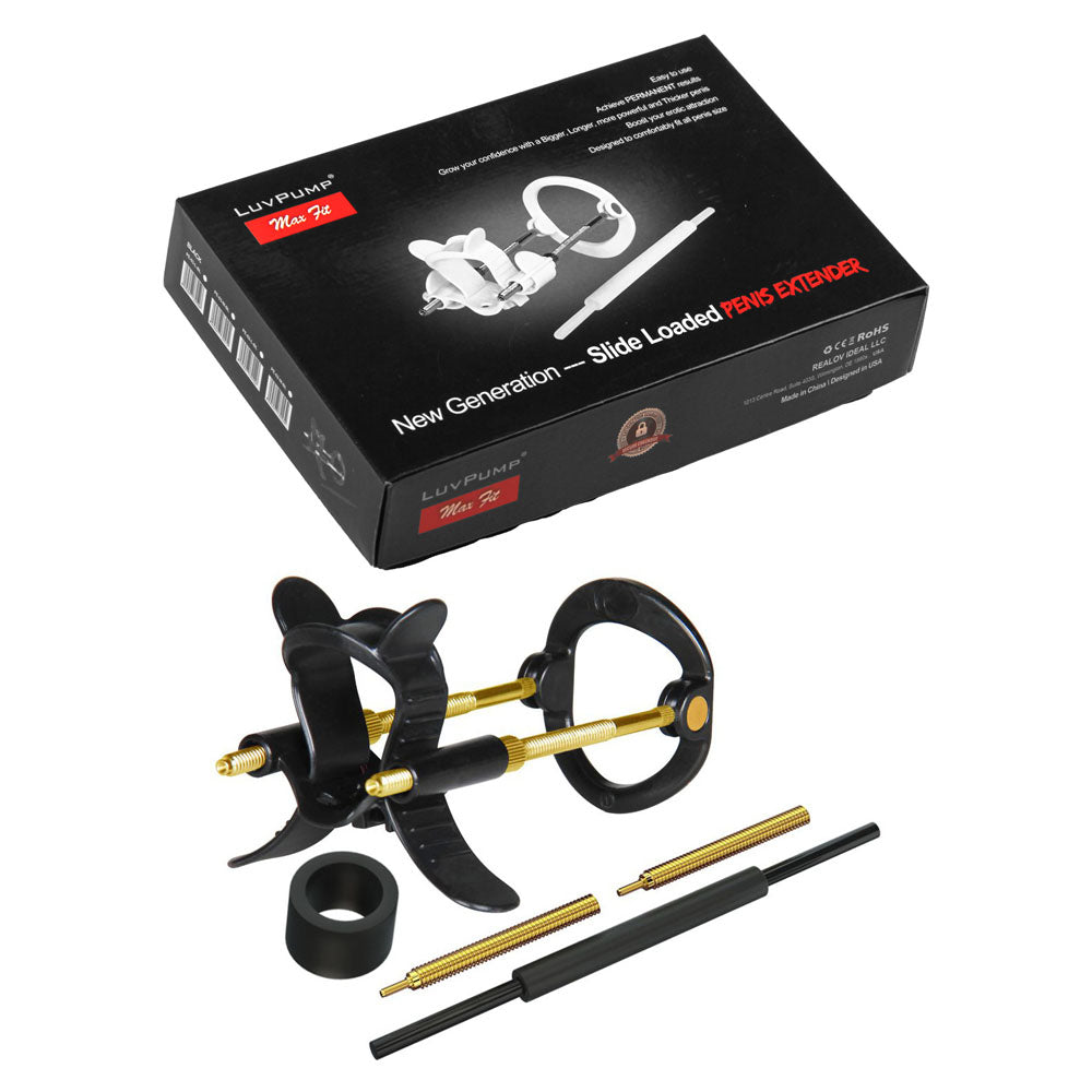 LuvPump Max Fit Penis Extender Kit Black LuvPump Main image