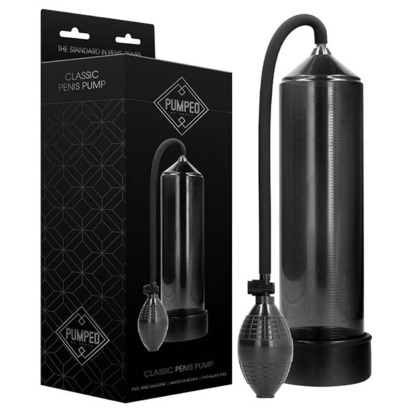 Shots Toys Pumped Classic Penis Pump Black Shots Toys