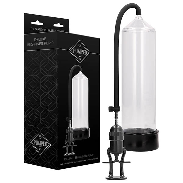 Shots Toys Pumped Deluxe Beginner Penis Pump Clear Shots Toys Main image