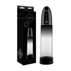Shots Toys Pumped Automatic USB Rechargeable Powered Penis Luv Pump Black Shots Toys