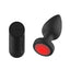 Passion Play USB Rechargeable Vibrating Butt Plug With LED Base & Wireless Remote Black