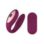 Passion Play USB Rechargeable Couples Vibrator With Remote Controller Purple