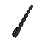 Passion Play USB Rechargeable Vibrating Anal Beads With LED Screen Black