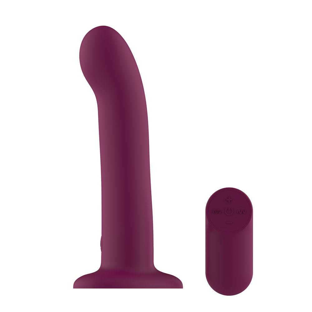 Passion Play USB Rechargeable Vibrating Dildo With Wireless Remote 18.2 cm Passion Play