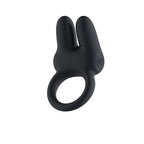 Passion Play Dual Motor USB Rechargeable Vibrating Cock Ring Black