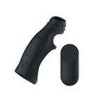 Passion Play Vibrating Cock Ring Sleeve With Wireless Remote Black