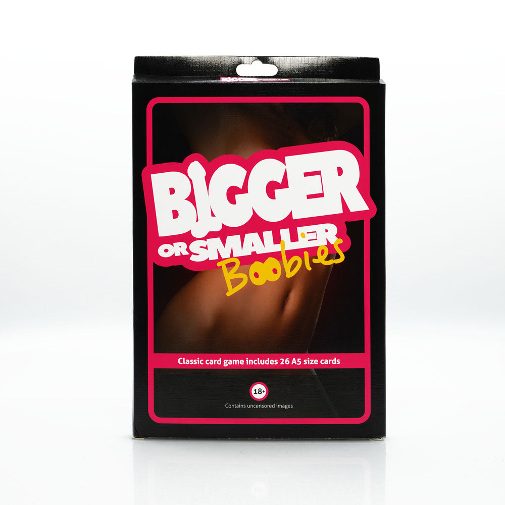 Creative Conceptions Bigger Or Smaller Boobs Card Game Creative Conceptions Main image