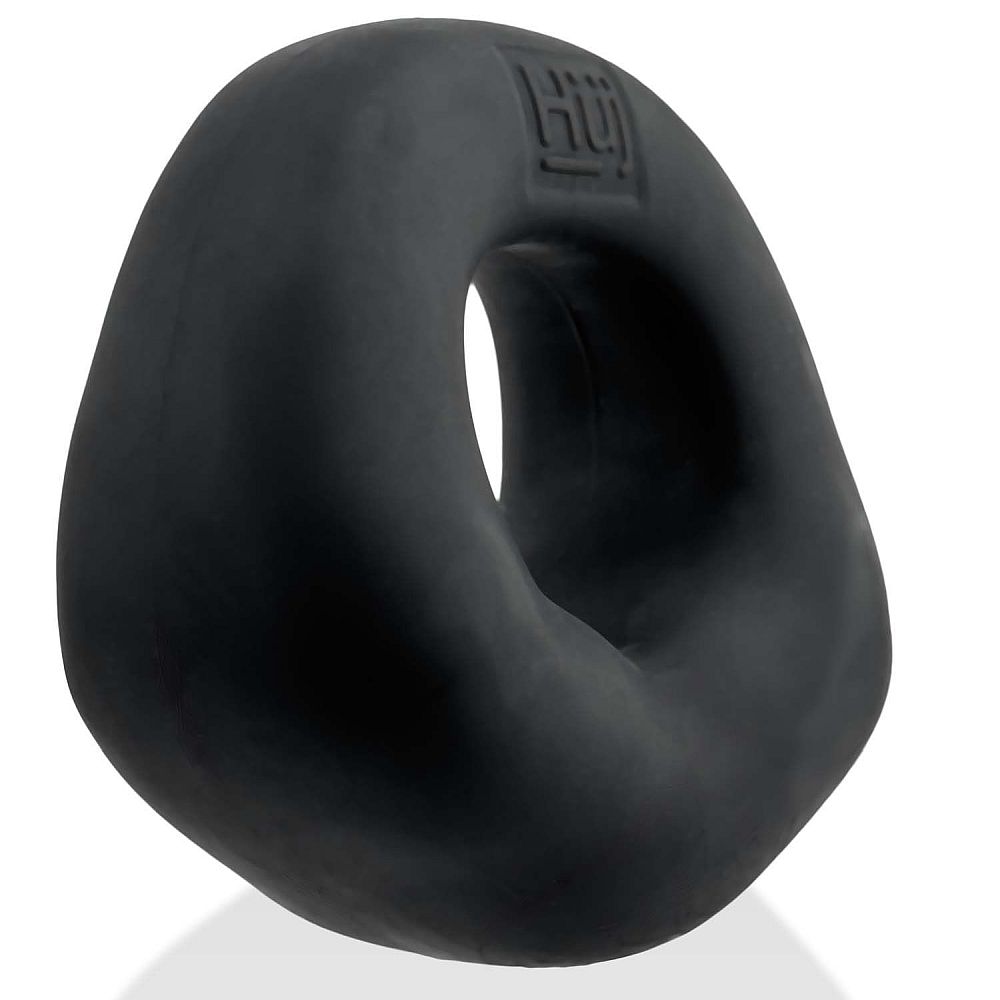 Hunkyjunk Fit Bulge Hung Style Cock Ring Black Secondary image