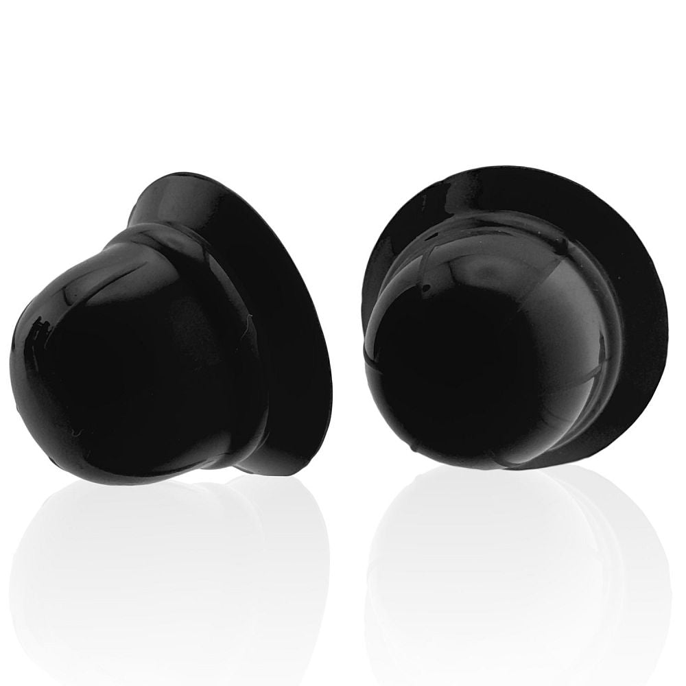 Hunkyjunk Nano Nips Nipple Sucker Silicone Black With Storage Case Hunkyjunk
