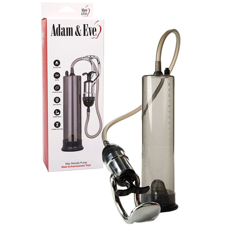 Adam & Eve MAX RESULTS Penis Pump Clear Adam & Eve Main image
