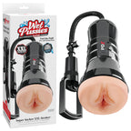 Pipedream PDX Wet Pussies Super Sucker XXL Vagina Stroker With Suction Pump Flesh Pipedream