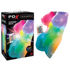 Pipedream PDX Elite GoGo Bator LED Mega Masturbator Clear Pipedream