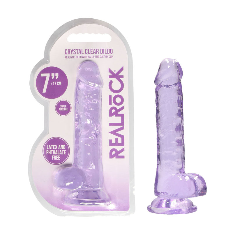 Shots Toys REALROCK Realistic Dildo With Balls 17.8cm Shots Toys