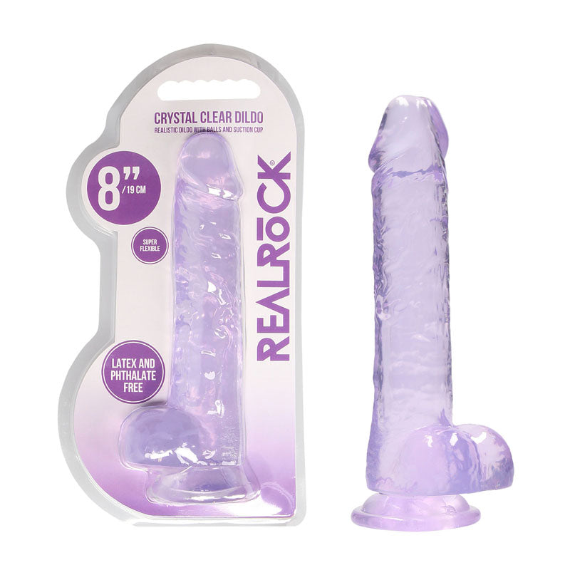 Shots Toys REALROCK Realistic Dildo With Balls 8 Inch Shots Toys