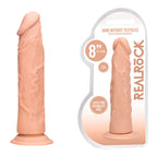 Shots Toys REALROCK Realistic Dildo 8 Inch Flesh Shots Toys
