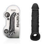 Shots Toys REALROCK Realistic Penis Extension Sleeve With Rings 20.3cm Shots Toys