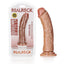 Shots Toys REALROCK Realistic Curved Dildo With Suction Cup 15.5cm Shots Toys