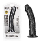 Shots Toys REALROCK Realistic Curved Dildo With Suction Cup 18cm Shots Toys