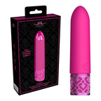 Shots Toys ROYAL GEMS Imperial Silicone Rechargeable Bullet Vibrator Pink Shots Toys