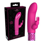 Shots Toys ROYAL GEMS Dazzling Silicone Rechargeable Bullet Vibrator Pink Shots Toys