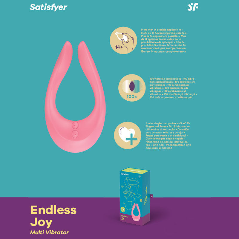 Satisfyer Endless Joy USB Rechargeable Couples Stimulator
