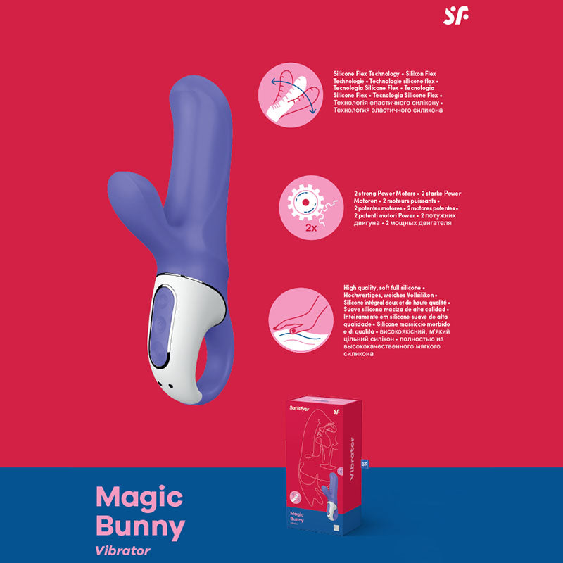 Satisfyer Vibes Magic Bunny USB Rechargeable Rabbit Vibrator