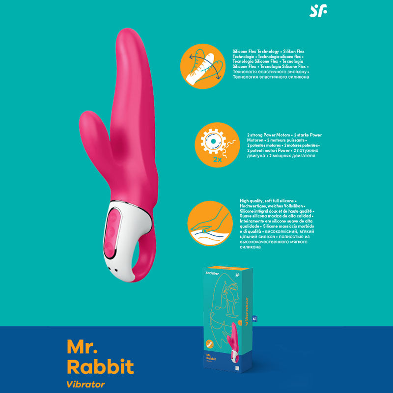 Satisfyer Vibes Mister Rabbit USB Rechargeable Rabbit Vibrator Secondary image