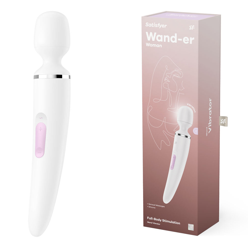 Satisfyer Wand Er Woman USB Rechargeable Massager Wand Secondary image