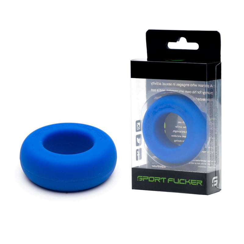 Sport Fucker Muscle Ring Cock Ring Blue