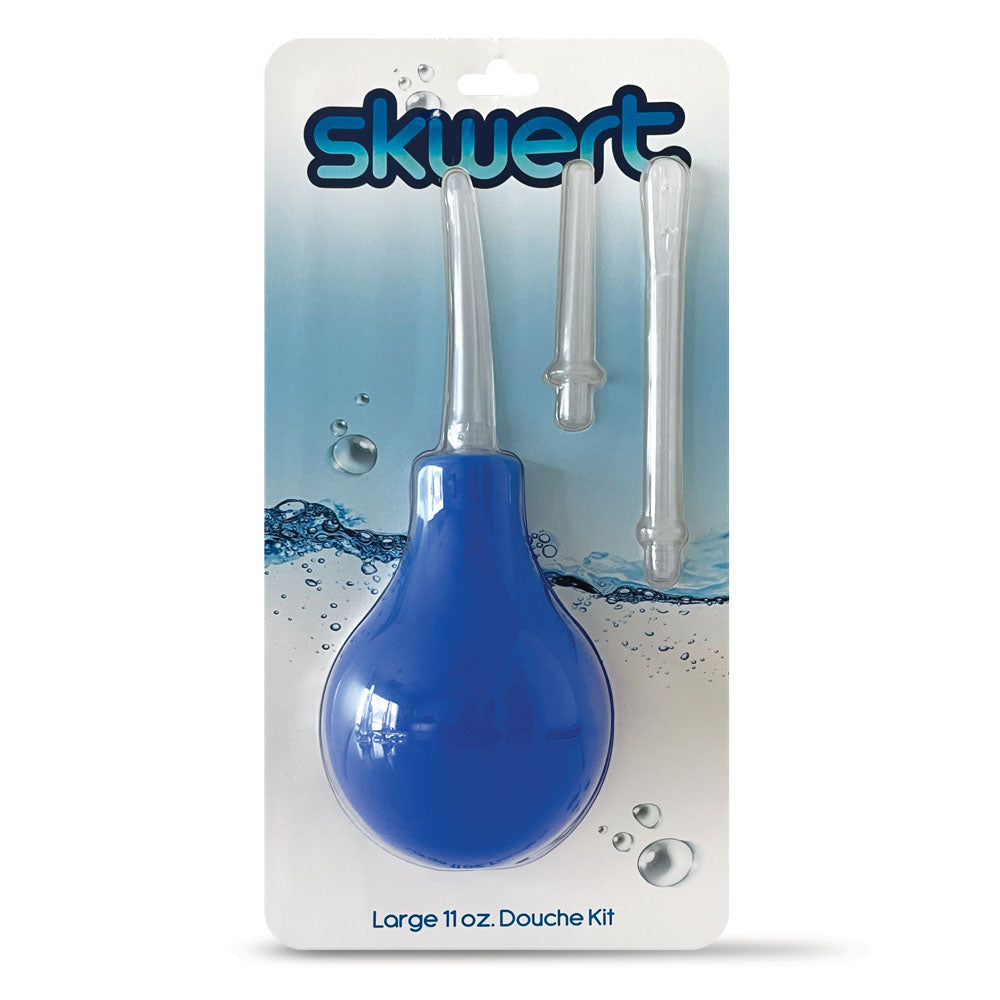 C1 Releasing Skwert Medium 325 ml Unisex Douche Kit 325ml / 11 Oz Blue C1 Releasing