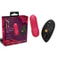 XGEN Products Secret Kisses Rosegasm Petal Play Mini Bullet Vibrator With Wireless Remote Red 7.5cm