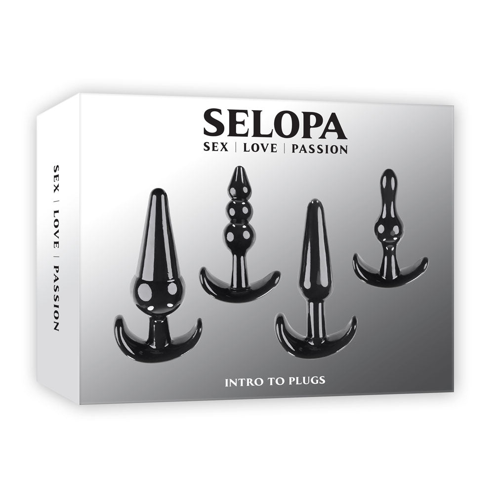 Selopa INTRO TO PLUGS Butt Plugs Set Of 4 Selopa