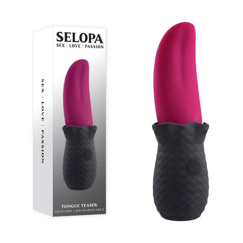 Selopa TONGUE TEASER  USB Rechargeable Vibrating Tongue Stimulator