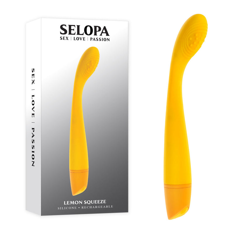 Selopa LEMON SQUEEZE USB Rechargeable Vibrator