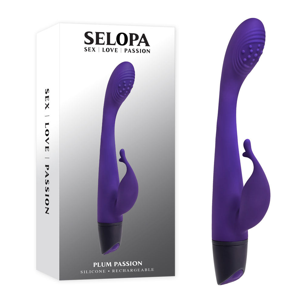 Selopa PLUM PASSION USB Rechargeable Rabbit Vibrator Selopa