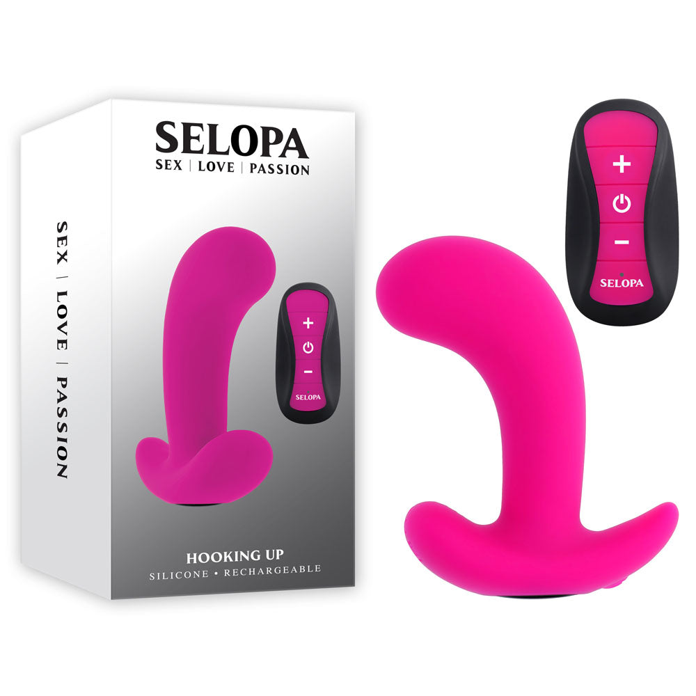 Selopa HOOKING UP USB Rechargeable Vibrator With Wireless Remote Selopa Main image