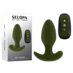 Selopa THE COLONEL USB Rechargeable Vibrating Butt Plug With Wireless Remote Selopa