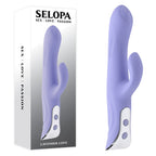 Selopa Evolved LAVENDER LOVE USB Rechargeable Rabbit Vibrator 23.3cm Purple Selopa