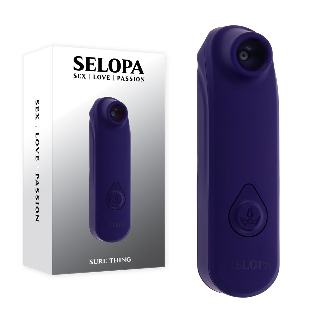Selopa SURE THING Vibrating & Sucking Stimulator Selopa