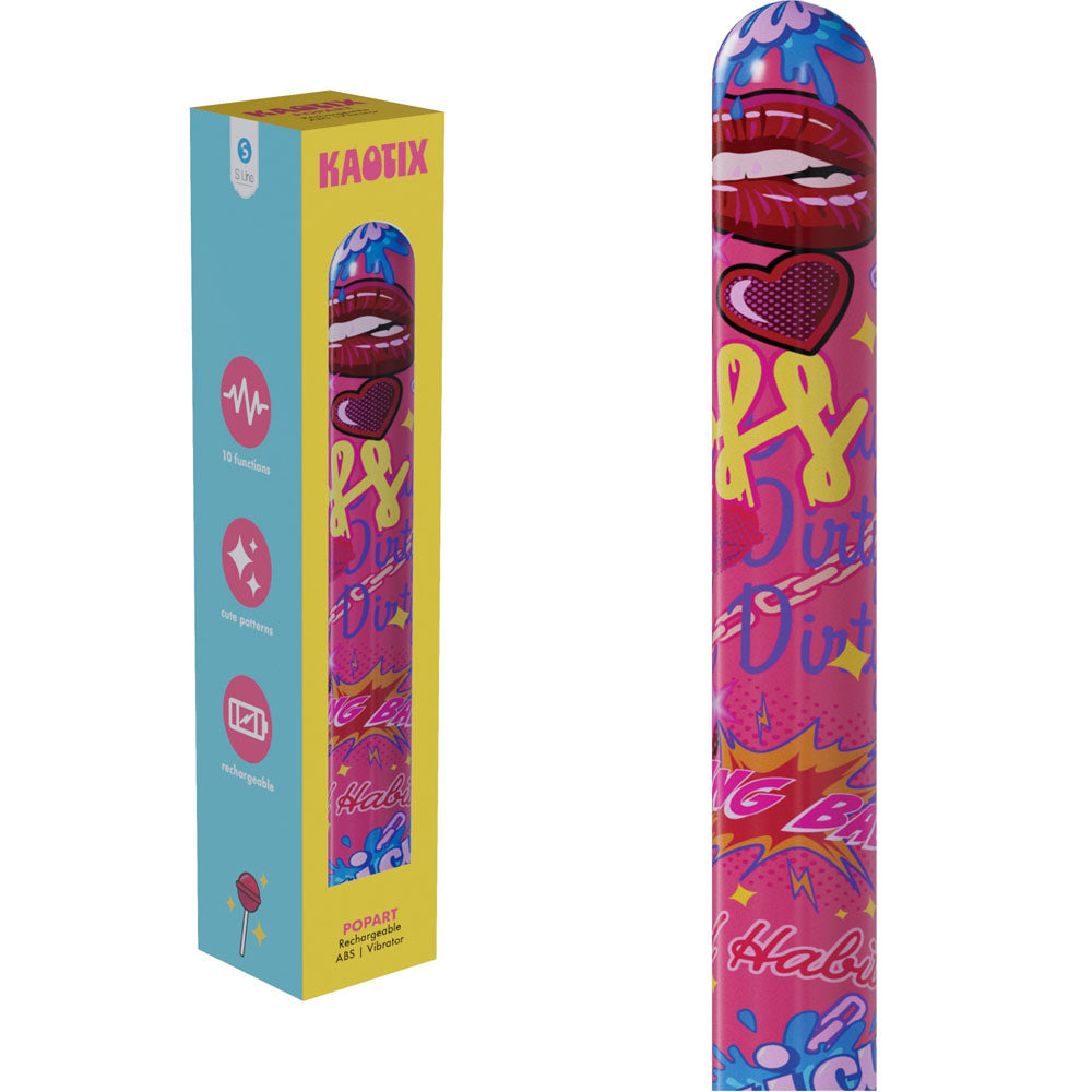 Shots Toys S LINE Kaotix USB Rechargeable Vibrator 17.8cm Shots Toys Main image