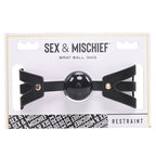 Sportsheets Sex & Mischief Brat Ball Gag Mouth Restraint Sportsheets