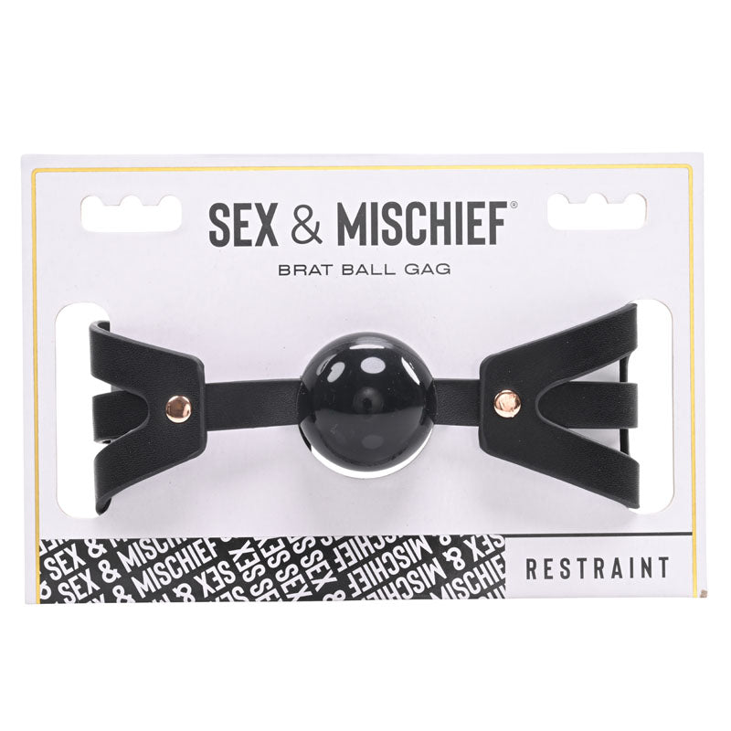 Sportsheets Sex & Mischief Brat Ball Gag Mouth Restraint Sportsheets