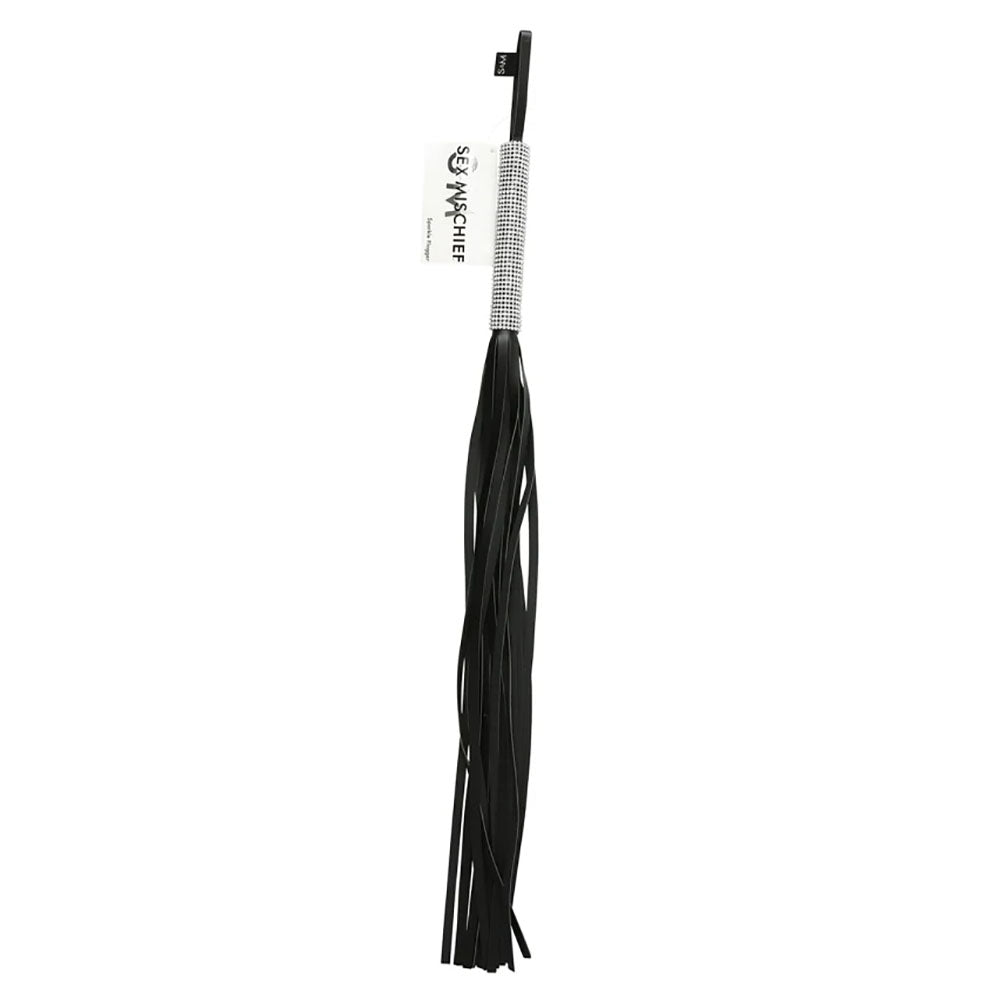 Sportsheets Sex & Mischief Sparkle Flogger Flogger Whip 78cm Sportsheets