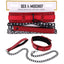 Sportsheets S&M Exs & Ohs Collar & Leash Neck Restraint Sportsheets