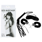 Sportsheets Sex & Mischief 3 Piece Intro To S&M Kit Beginner Bondage Kit 3 Piece Set Sportsheets