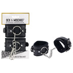 Sportsheets S&M Shadow Handcuffs Black Sportsheets