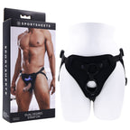 SPORTSHEETS Dual Desires Adjustable Strap On Harness - No Probe Included Sportsheets